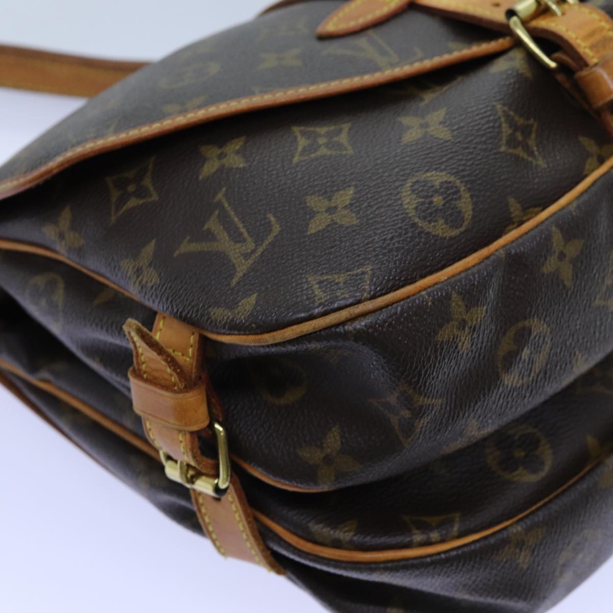 LOUIS VUITTON Monogram Saumur 30 Shoulder Bag M42256 LV 72604
