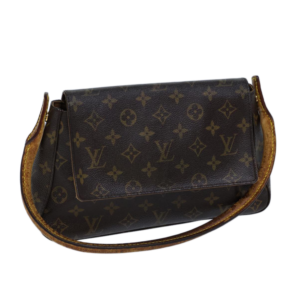 LOUIS VUITTON Monogram Mini Looping Shoulder Bag M51147 LV 72607