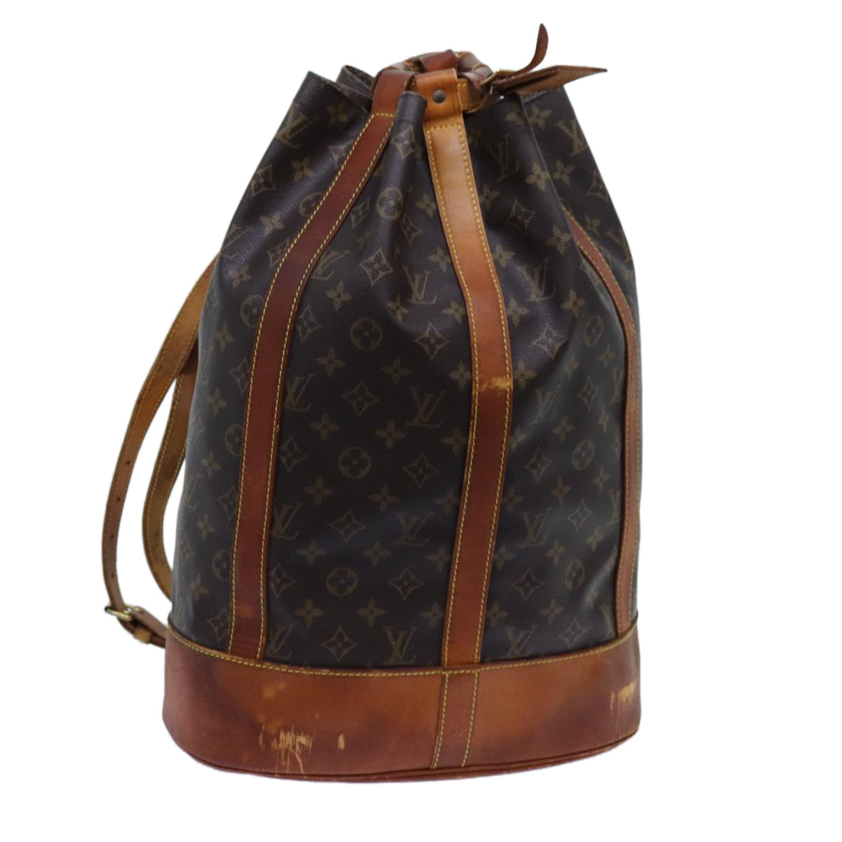 LOUIS VUITTON Monogram Randonnee GM Shoulder Bag M42244 LV 72668