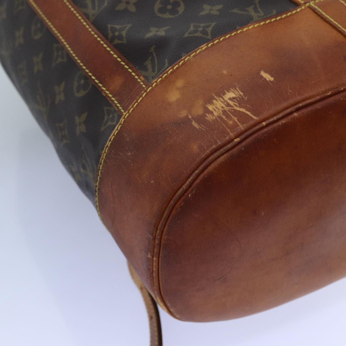 LOUIS VUITTON Monogram Randonnee GM Shoulder Bag M42244 LV 72668