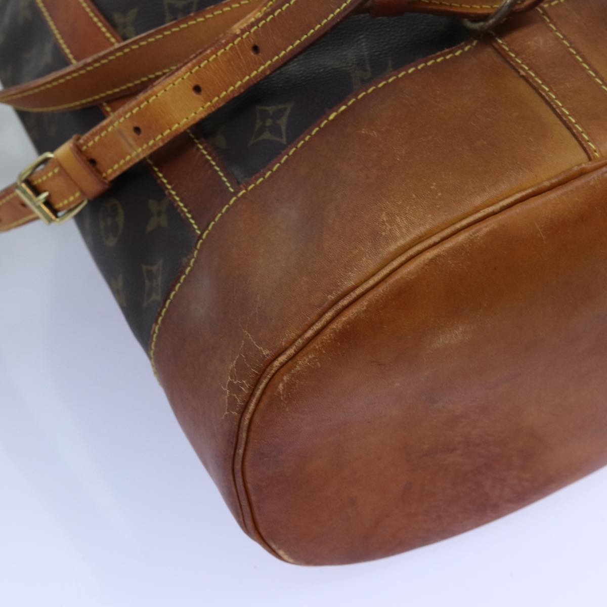 LOUIS VUITTON Monogram Randonnee GM Shoulder Bag M42244 LV 72668