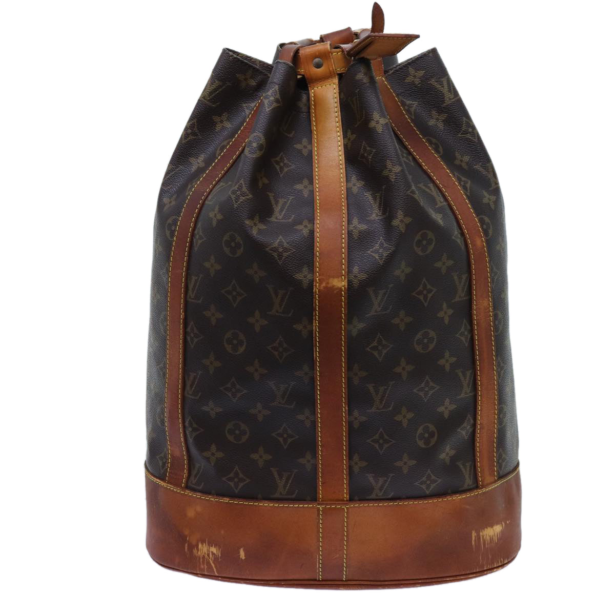 LOUIS VUITTON Monogram Randonnee GM Shoulder Bag M42244 LV 72668