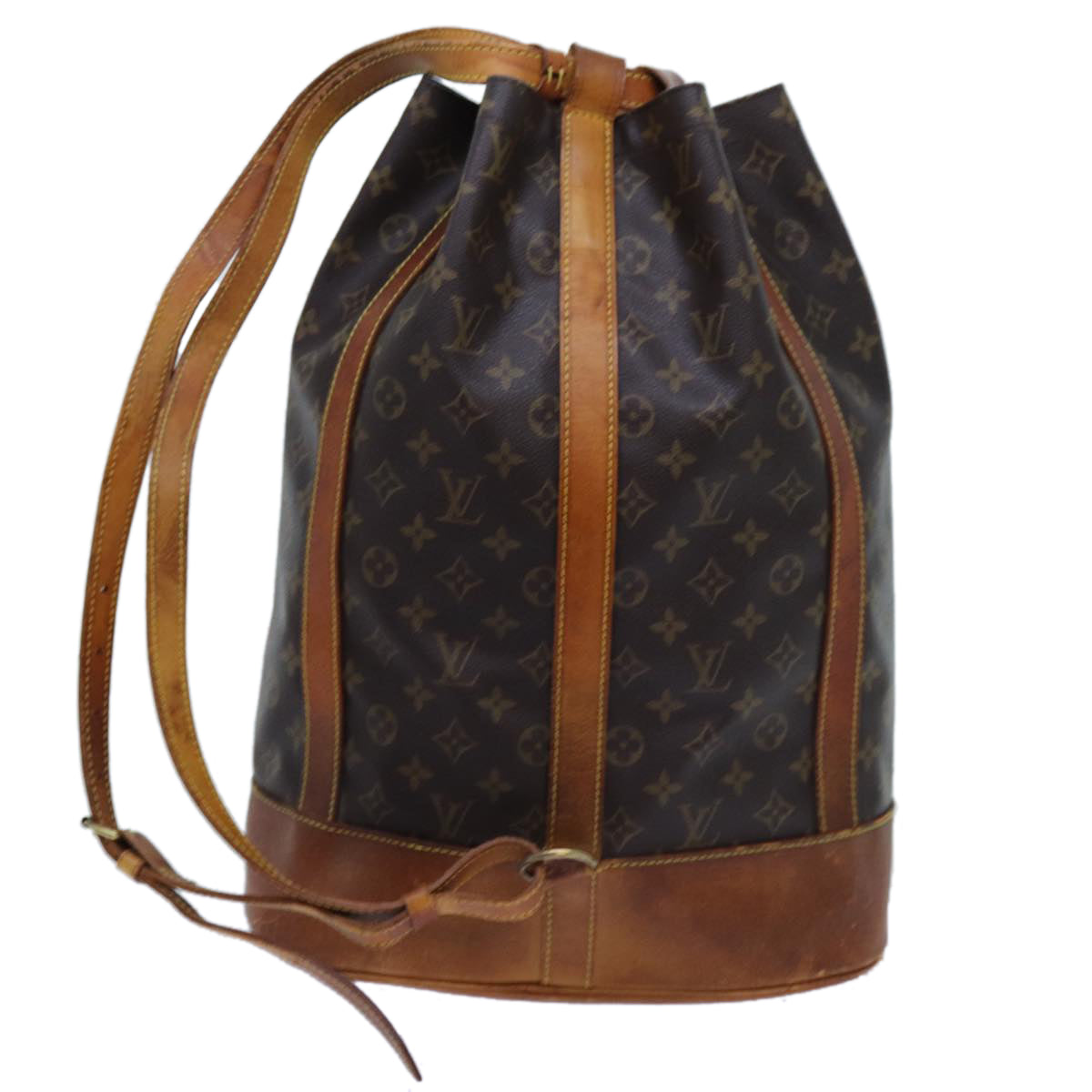 LOUIS VUITTON Monogram Randonnee GM Shoulder Bag M42244 LV 72668