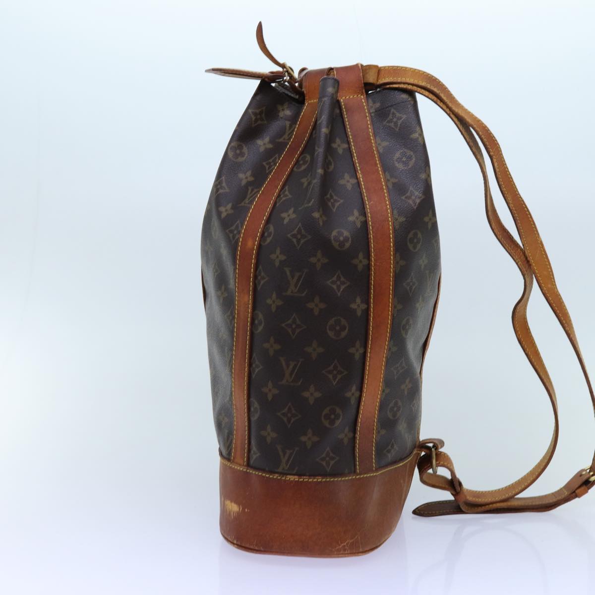 LOUIS VUITTON Monogram Randonnee GM Shoulder Bag M42244 LV 72668