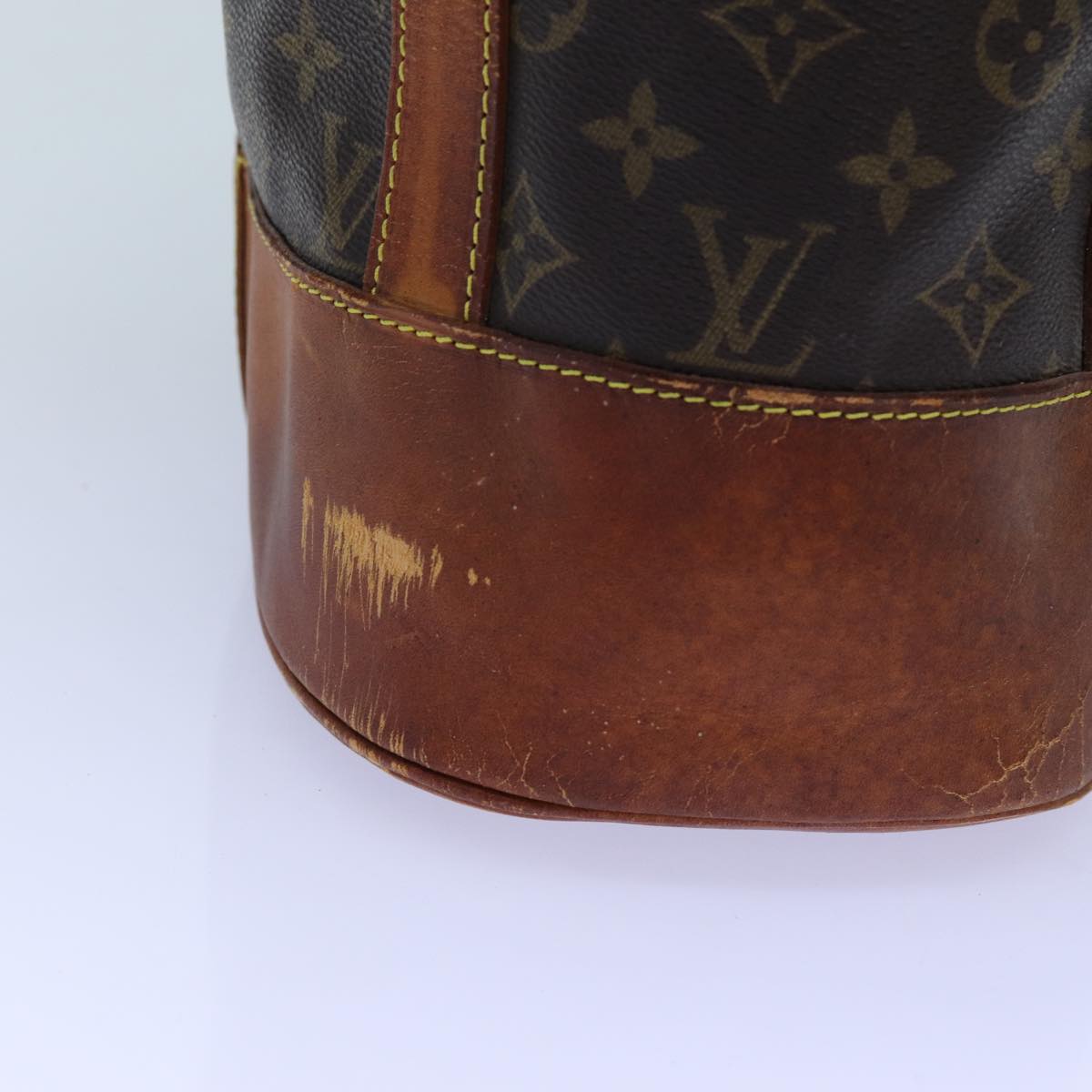 LOUIS VUITTON Monogram Randonnee GM Shoulder Bag M42244 LV 72668