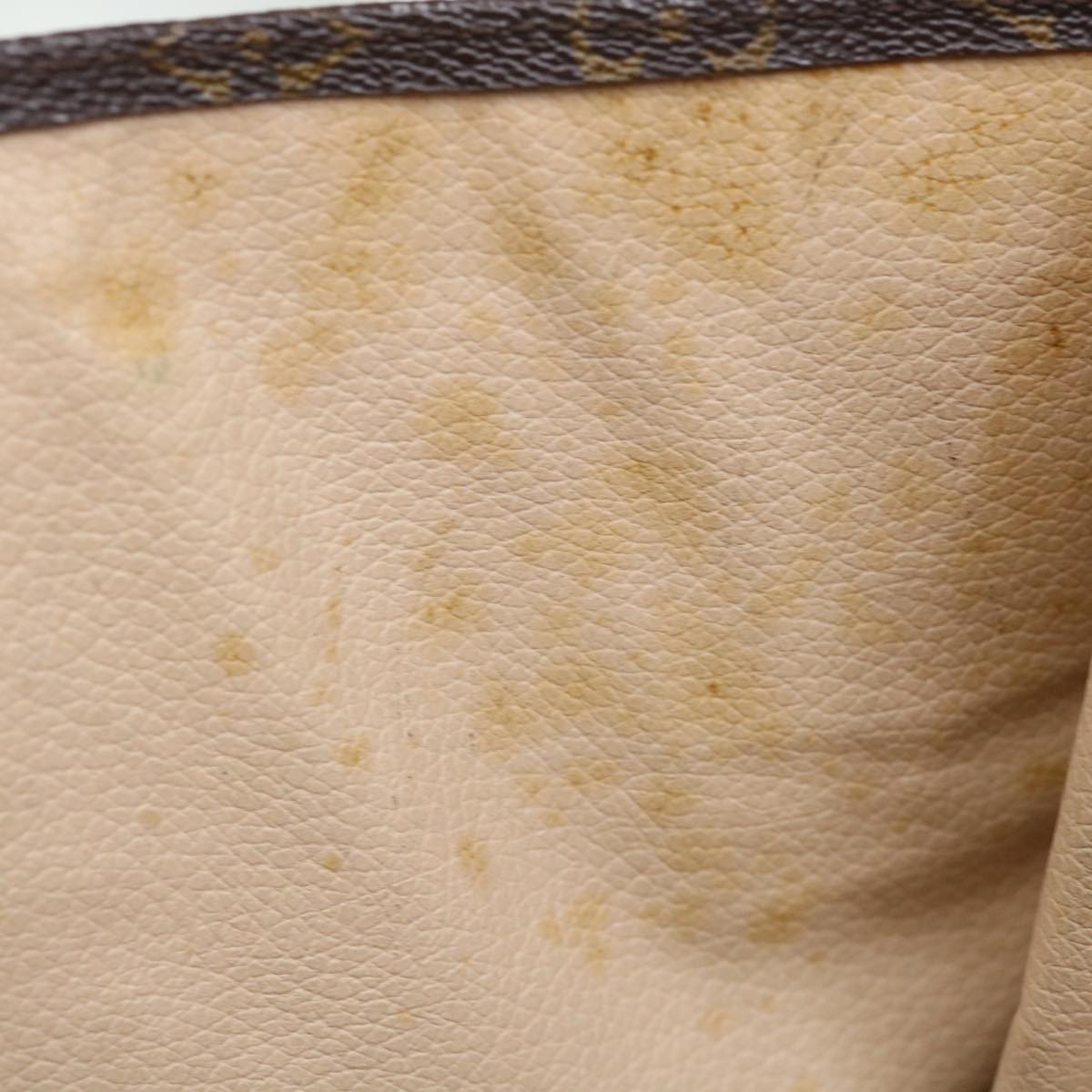 LOUIS VUITTON Monogram Sac Plat Hand Bag M51140 LV 72680