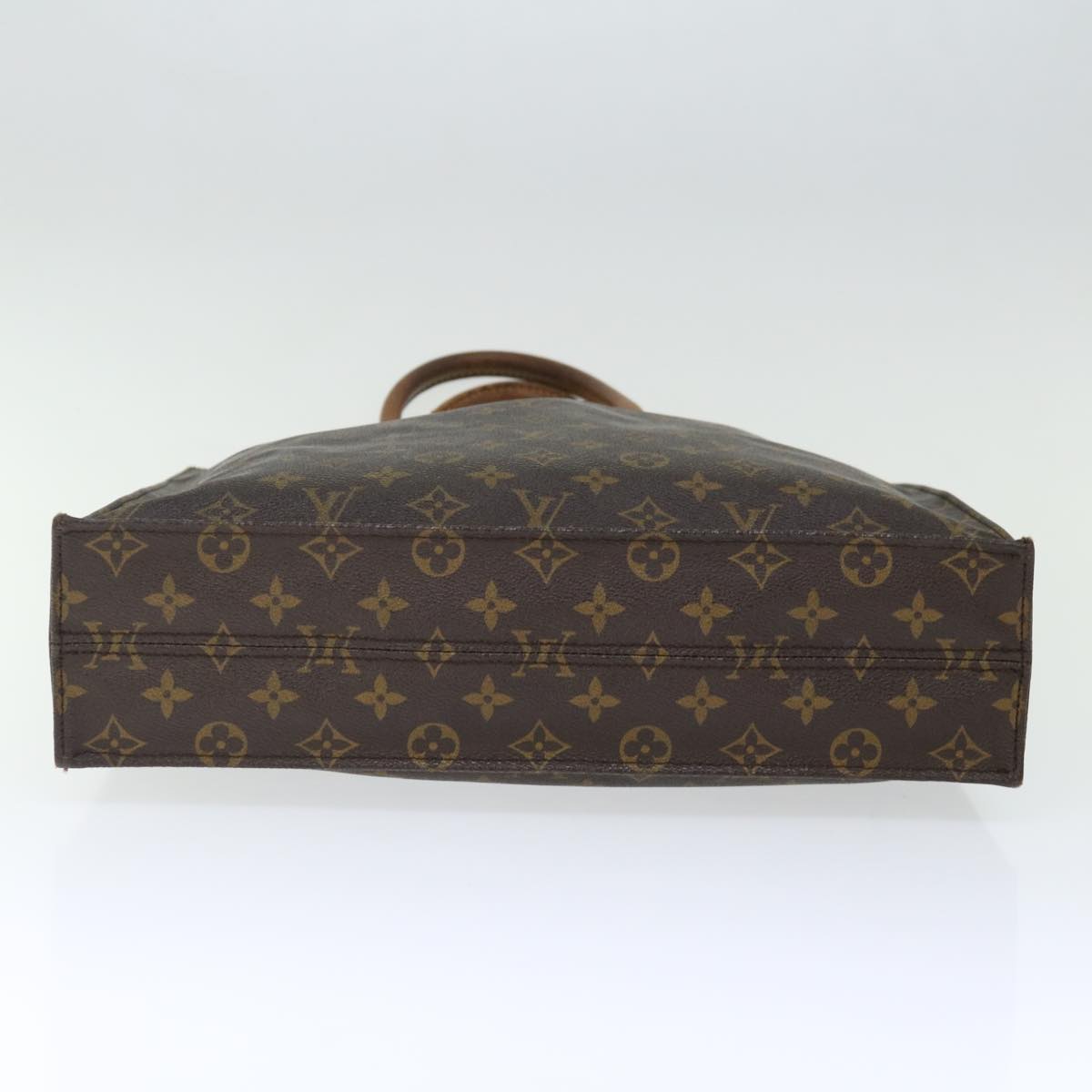 LOUIS VUITTON Monogram Sac Plat Hand Bag M51140 LV 72680