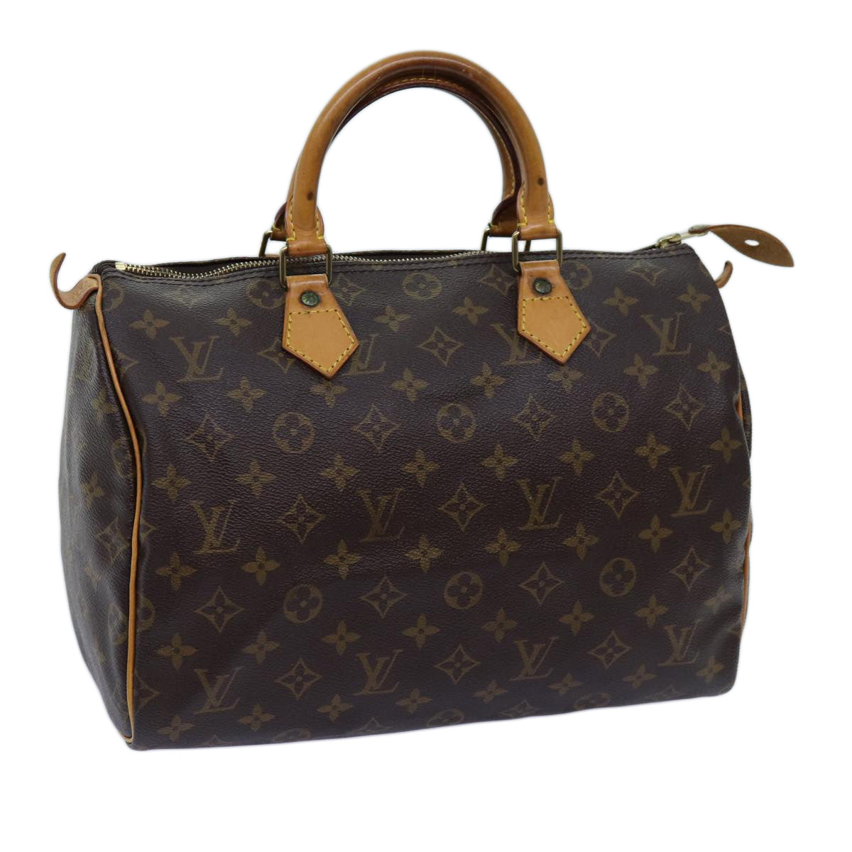 LOUIS VUITTON Monogram Speedy 30 Hand Bag M41526 LV 72685
