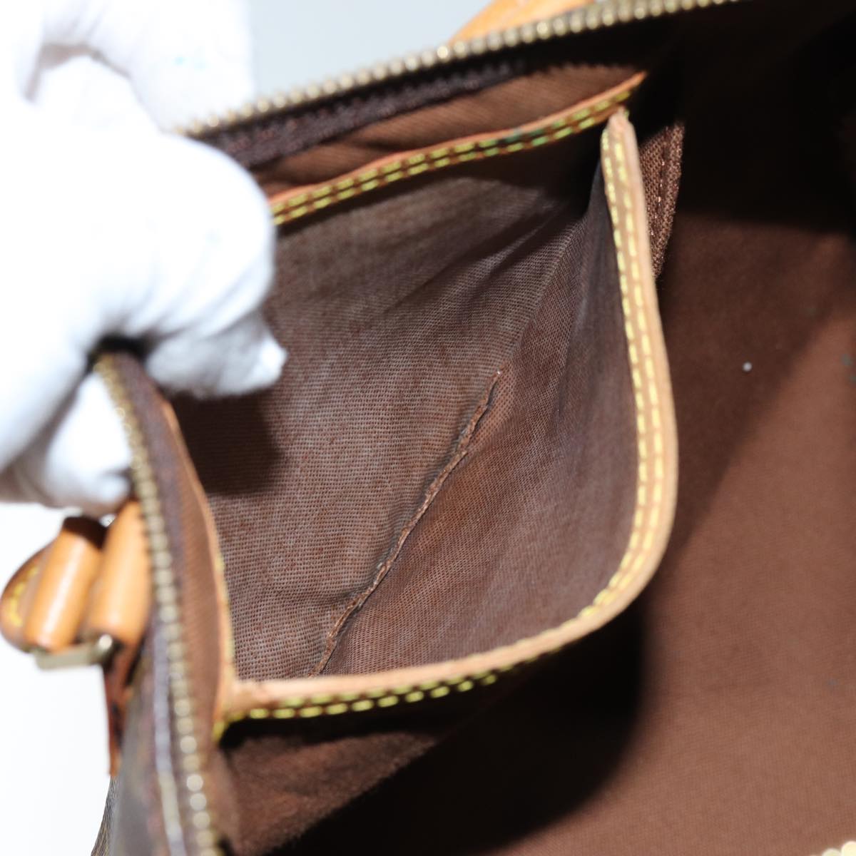 LOUIS VUITTON Monogram Speedy 30 Hand Bag M41526 LV 72685