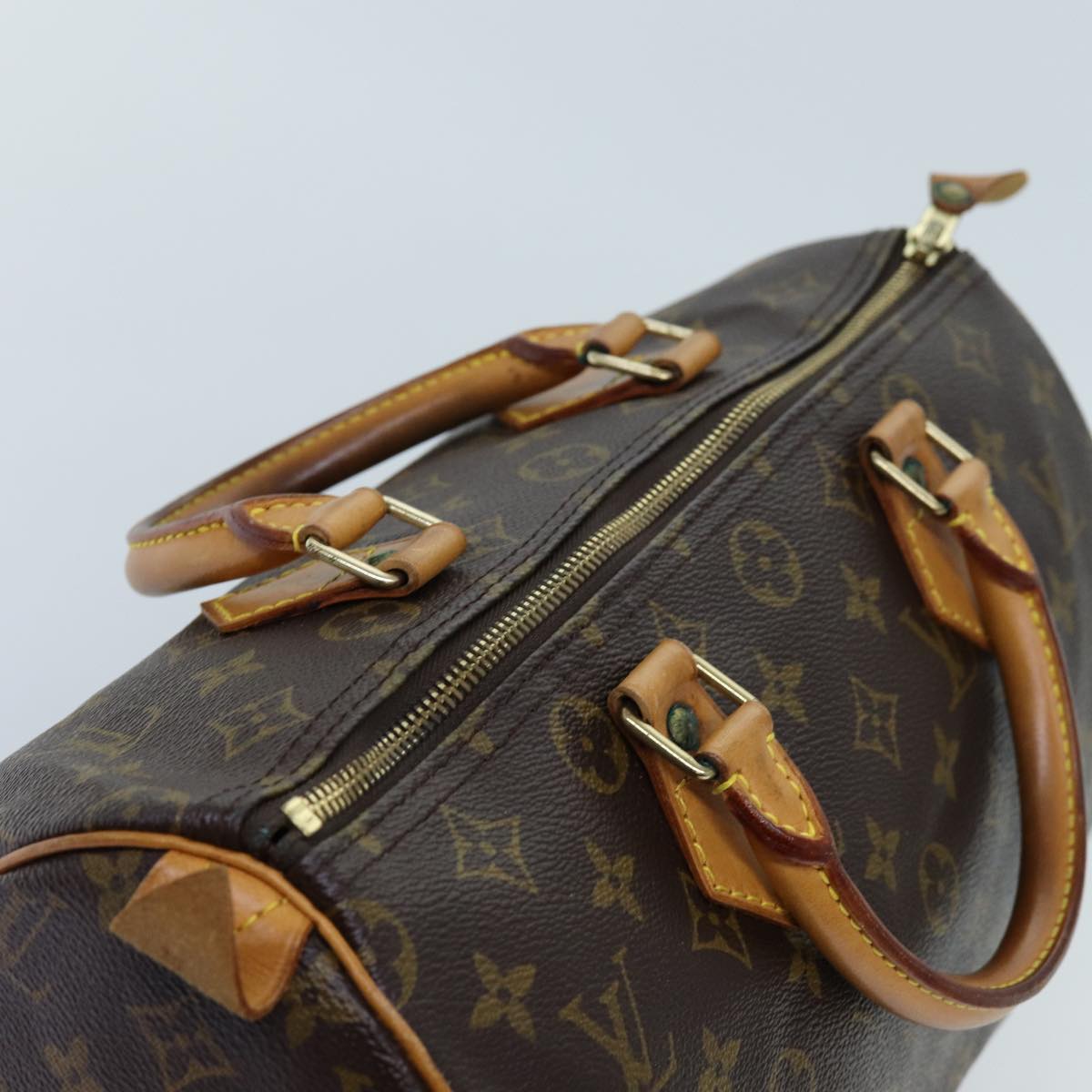 LOUIS VUITTON Monogram Speedy 30 Hand Bag M41526 LV 72685