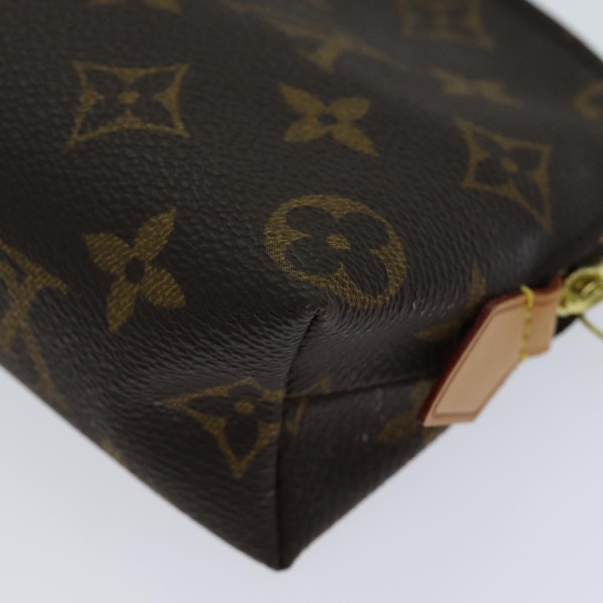 LOUIS VUITTON Monogram Pochette Cosmetic PM Cosmetic Pouch M47515 LV 72693