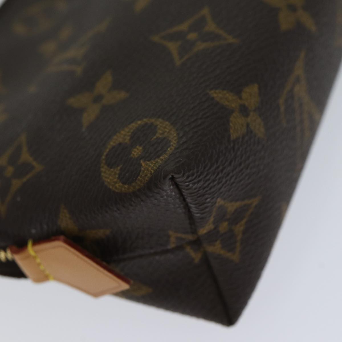 LOUIS VUITTON Monogram Pochette Cosmetic PM Cosmetic Pouch M47515 LV 72693
