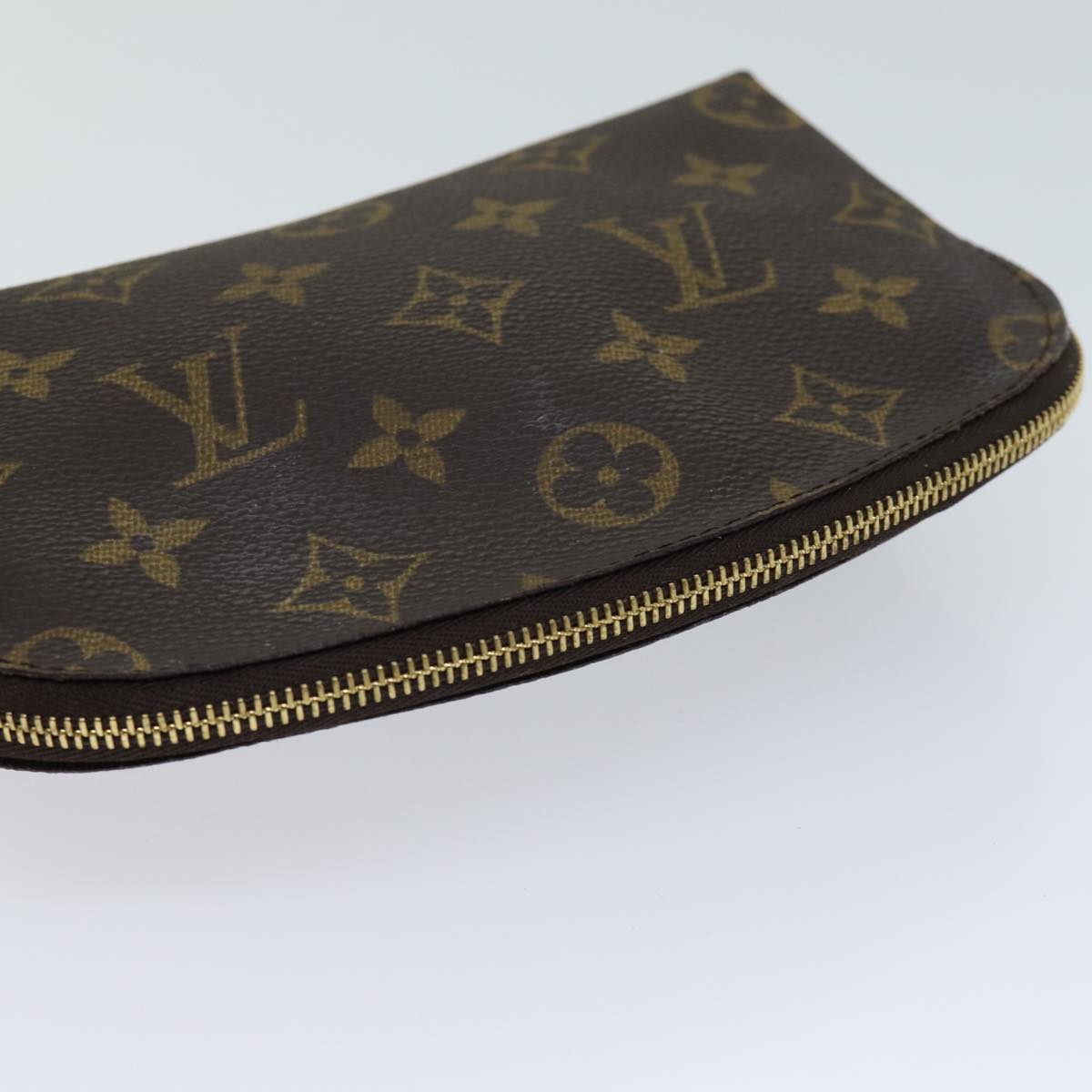 LOUIS VUITTON Monogram Pochette Cosmetic PM Cosmetic Pouch M47515 LV 72693