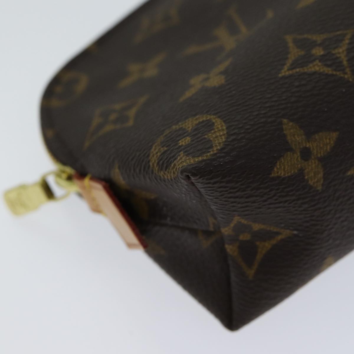 LOUIS VUITTON Monogram Pochette Cosmetic PM Cosmetic Pouch M47515 LV 72693