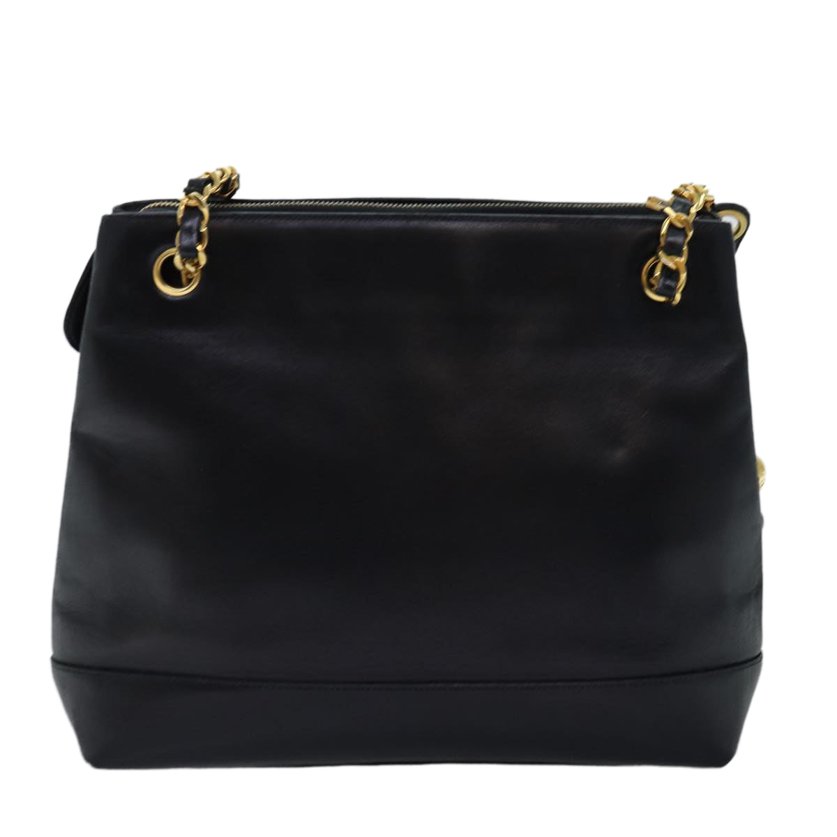 CHANEL COCO Mark Chain Shoulder Bag Lamb Skin Black CC 72768