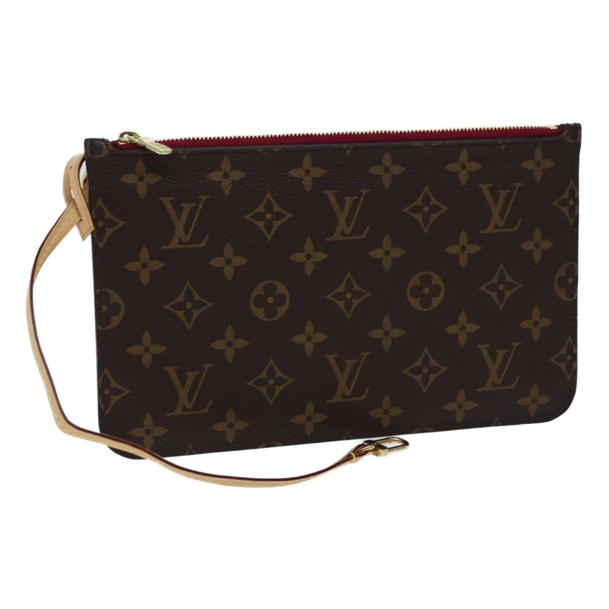 LOUIS VUITTON Monogram Neverfull MM Pouch Accessory Pouch LV 72803