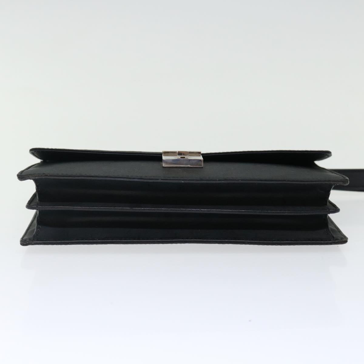 GUCCI GG Canvas Clutch Bag Nylon Black 72813