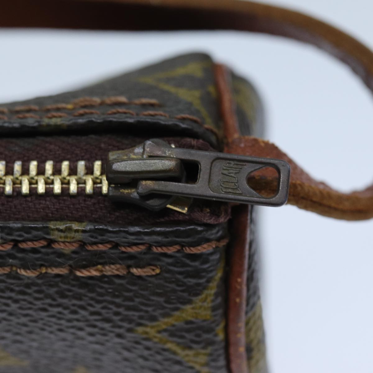 LOUIS VUITTON Monogram Papillon Pouch Vintage LV 72818