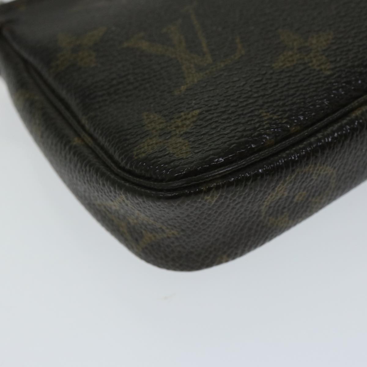 LOUIS VUITTON Monogram Mini Pochette Accessoires Pouch M58009 LV 72906