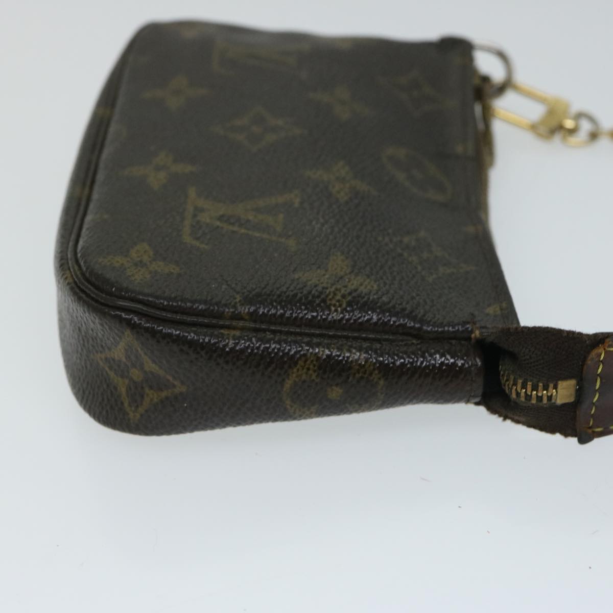 LOUIS VUITTON Monogram Mini Pochette Accessoires Pouch M58009 LV 72906