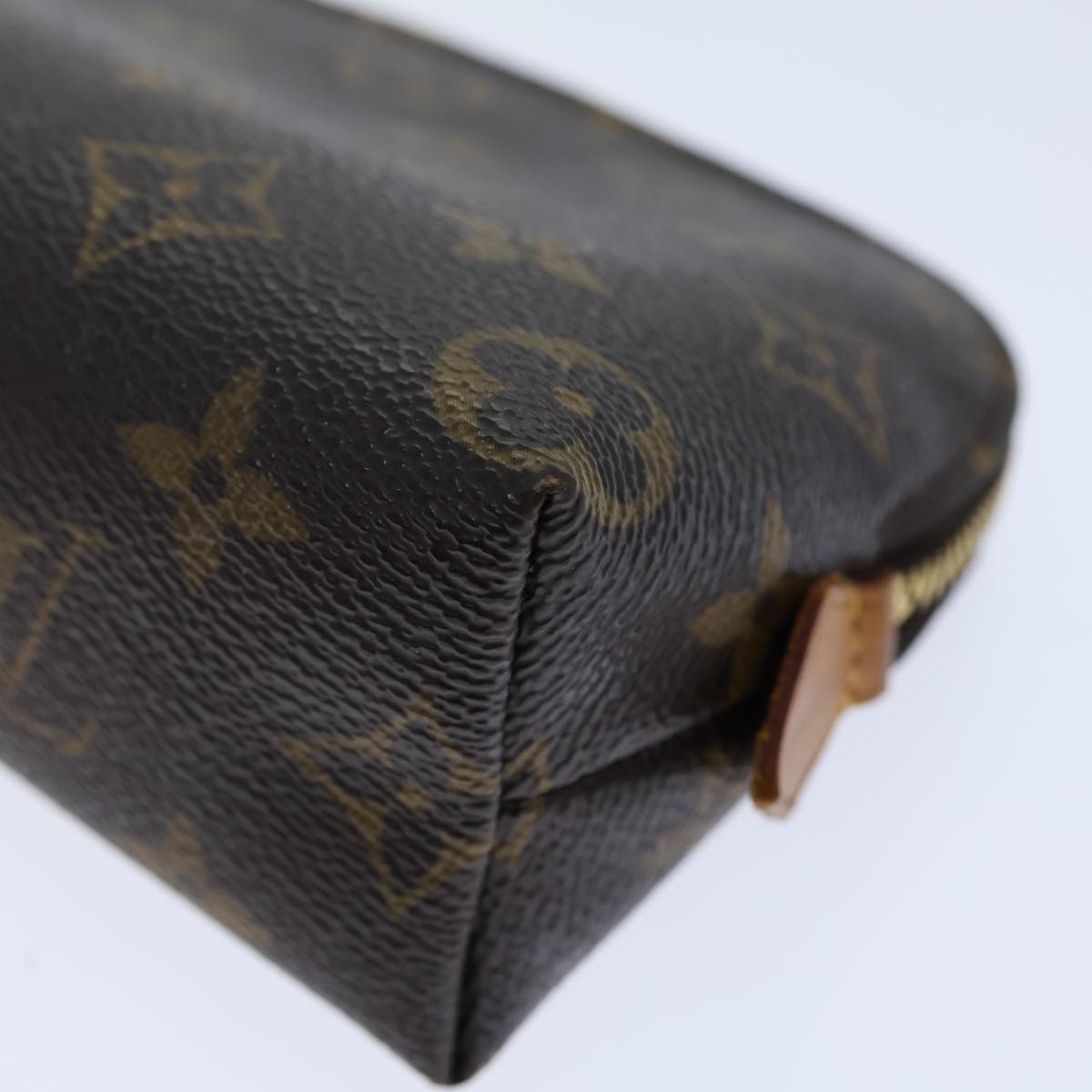 LOUIS VUITTON Monogram Pochette Cosmetic PM Cosmetic Pouch M47515 LV 72907