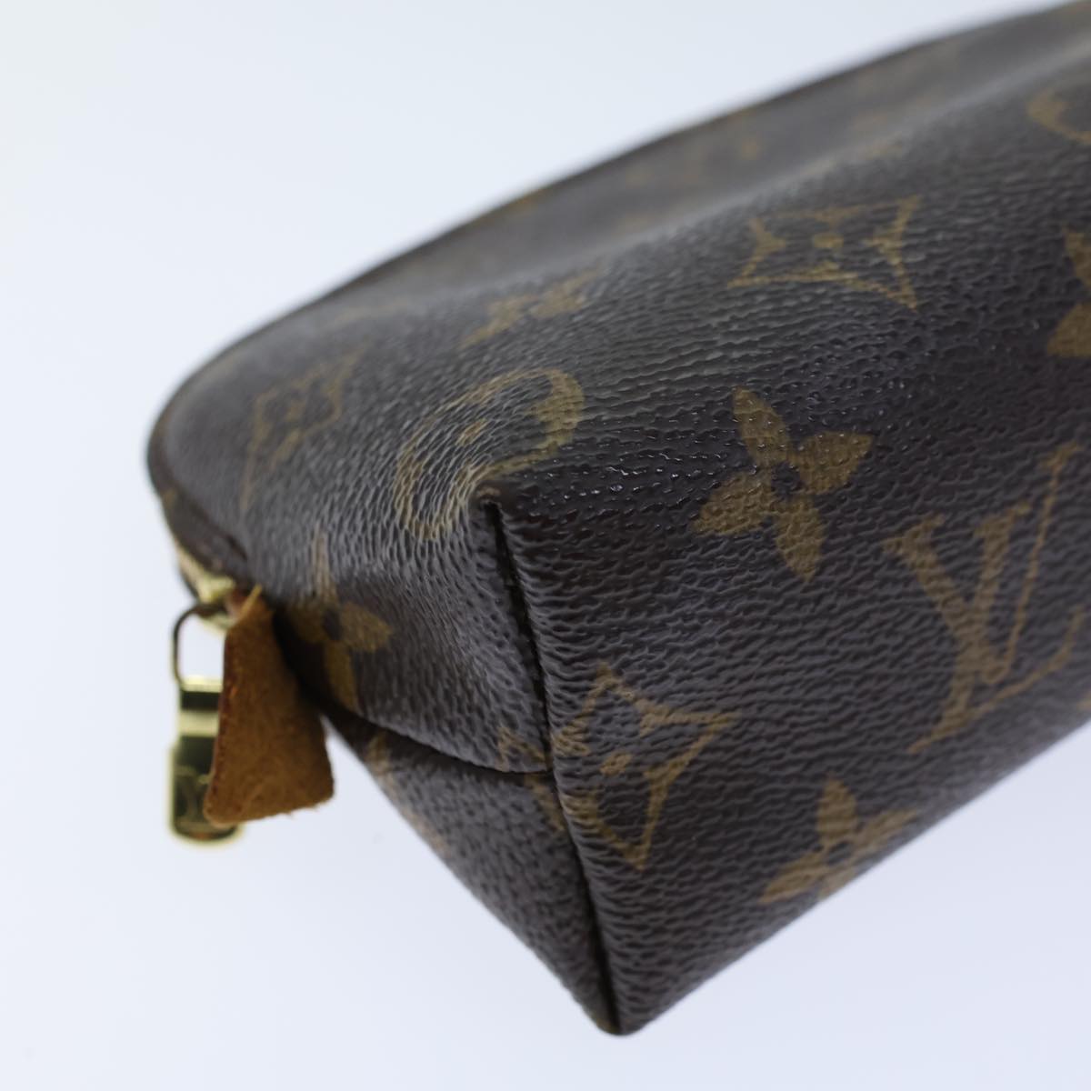 LOUIS VUITTON Monogram Pochette Cosmetic PM Cosmetic Pouch M47515 LV 72907