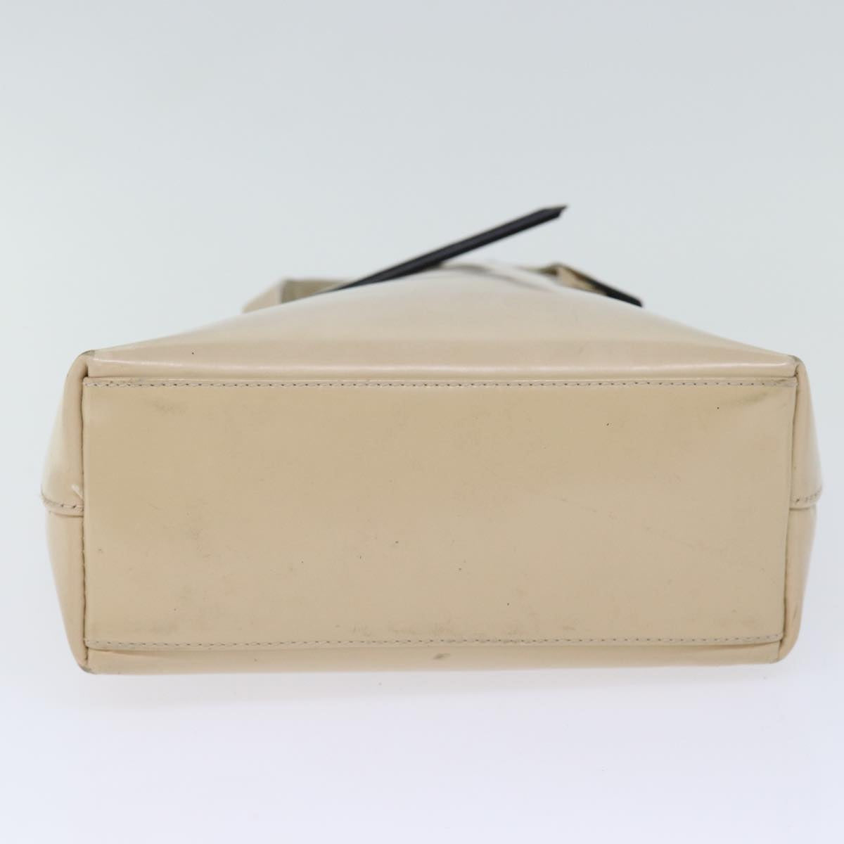 GUCCI Hand Bag Patent leather Beige 72962