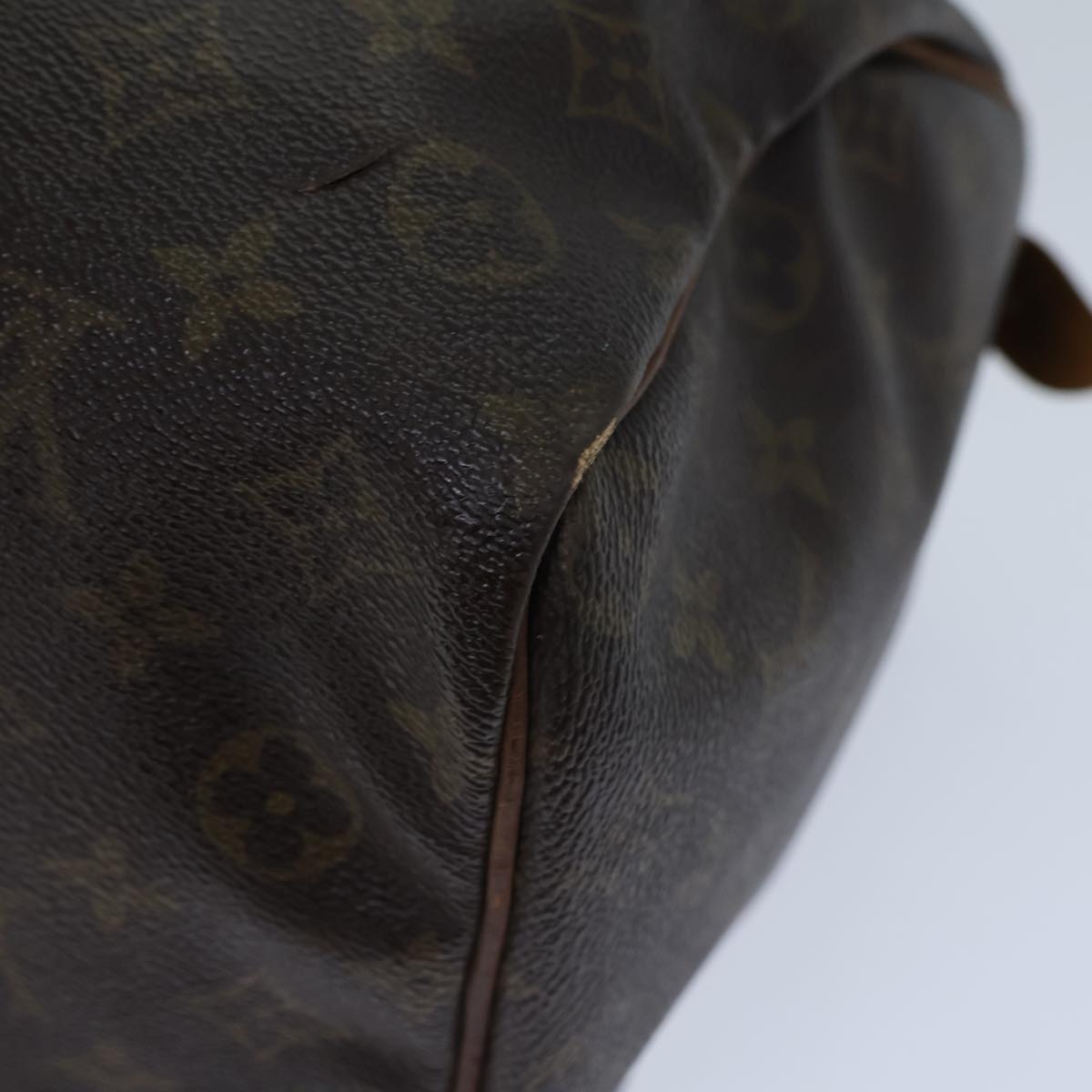 LOUIS VUITTON Monogram Speedy 30 Hand Bag M41526 LV 72973