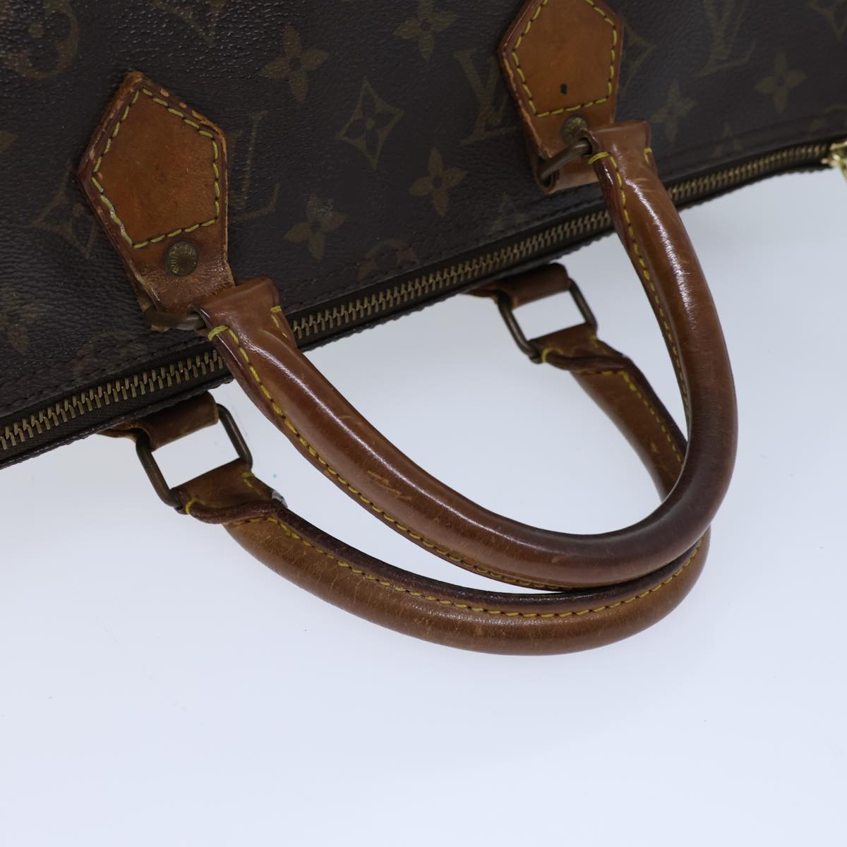 LOUIS VUITTON Monogram Speedy 30 Hand Bag M41526 LV 72973