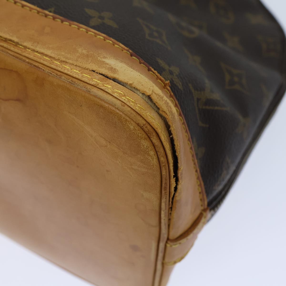 LOUIS VUITTON Monogram Alma Hand Bag M51130 LV 72990