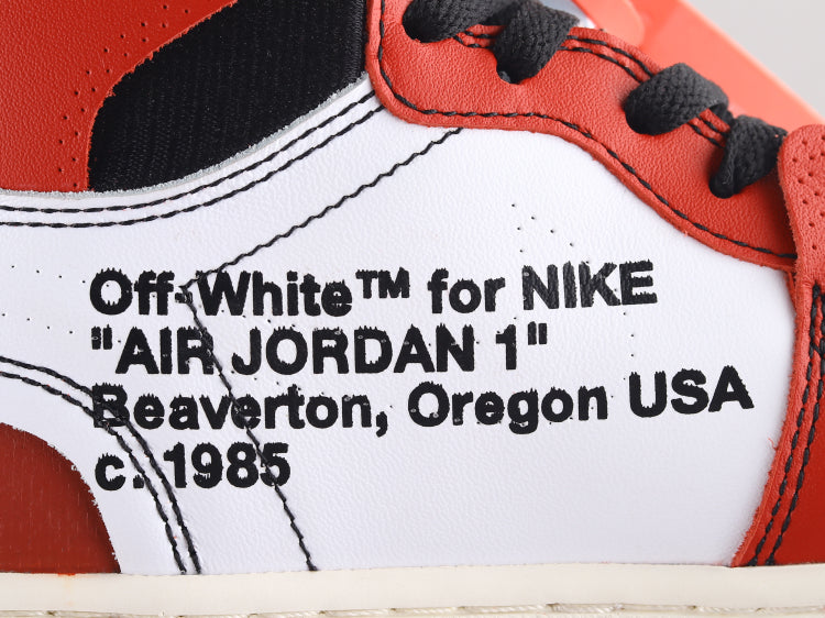 GLM - AJ1 White Red
