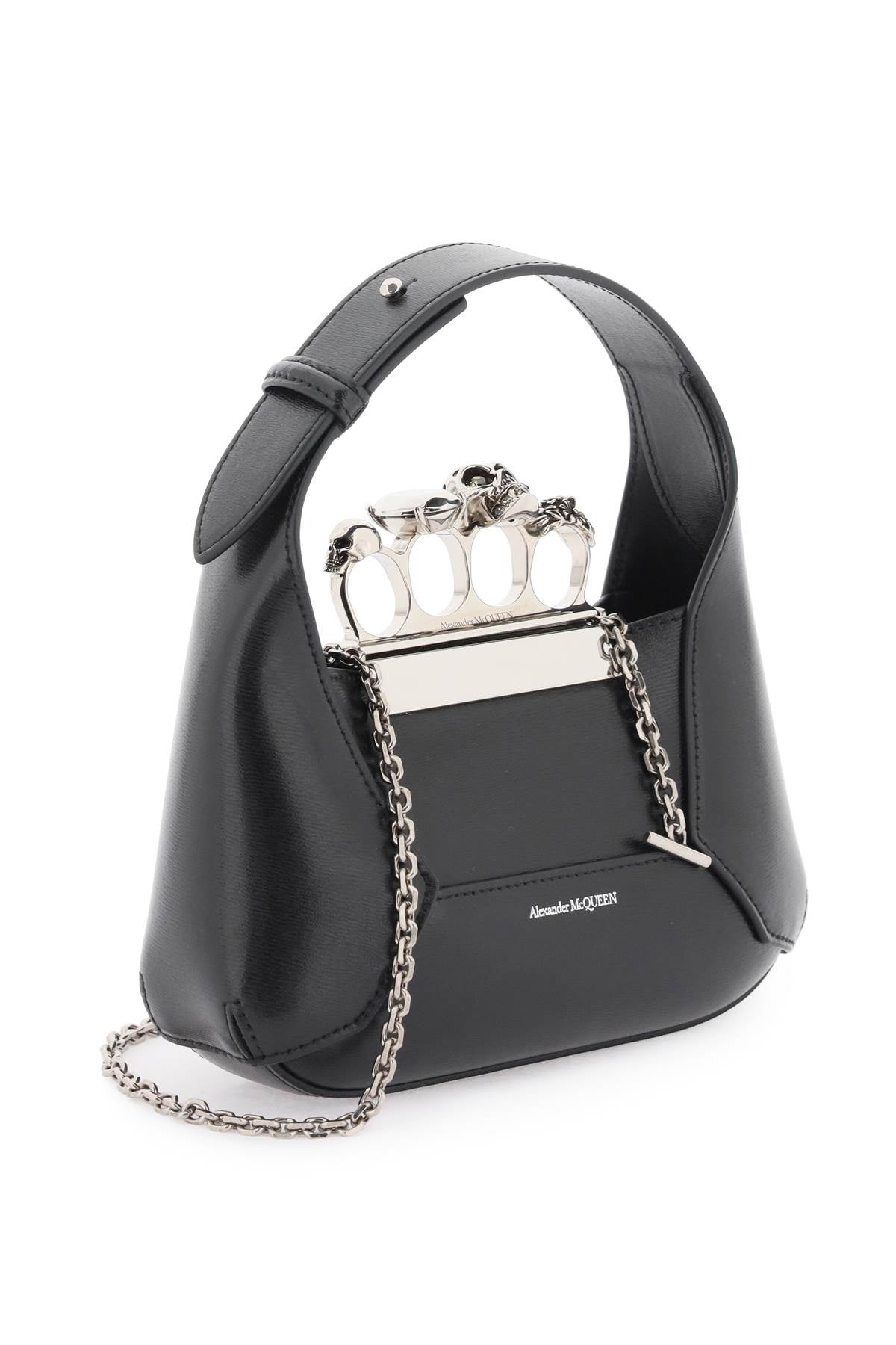 Alexander Mcqueen The Jewelled Hobo Mini Bag Women