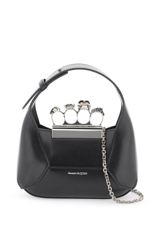 Alexander Mcqueen The Jewelled Hobo Mini Bag Women