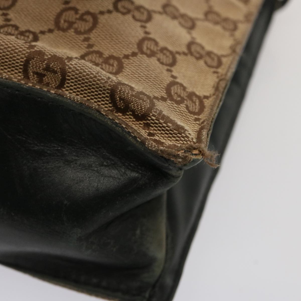 GUCCI GG Canvas Hand Bag Beige 002 1053 3754 73114