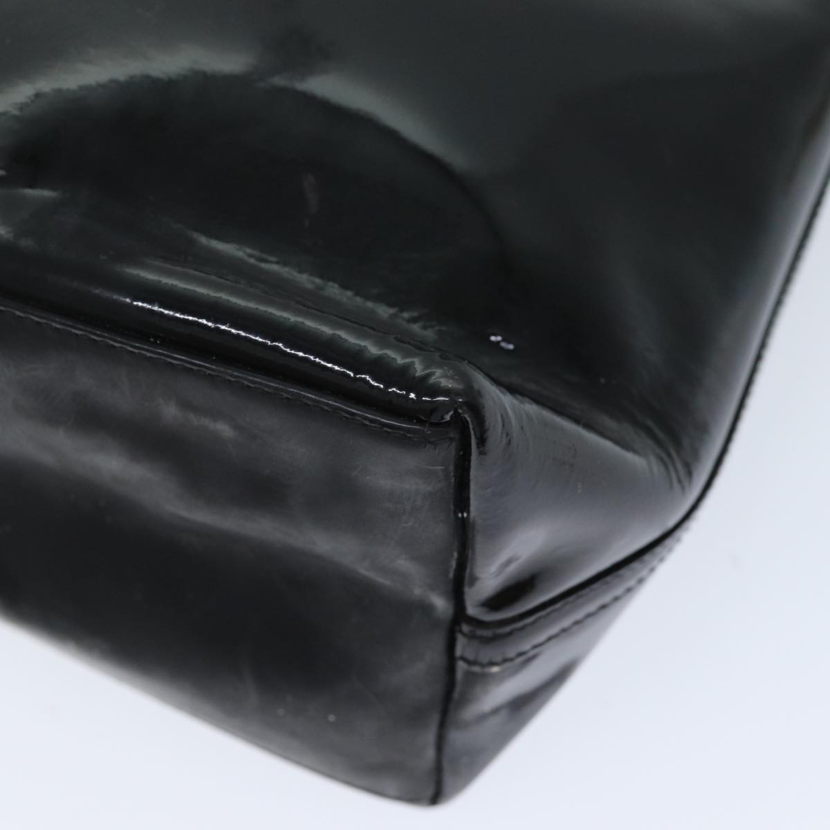 GUCCI Shoulder Bag Patent leather Black 73146
