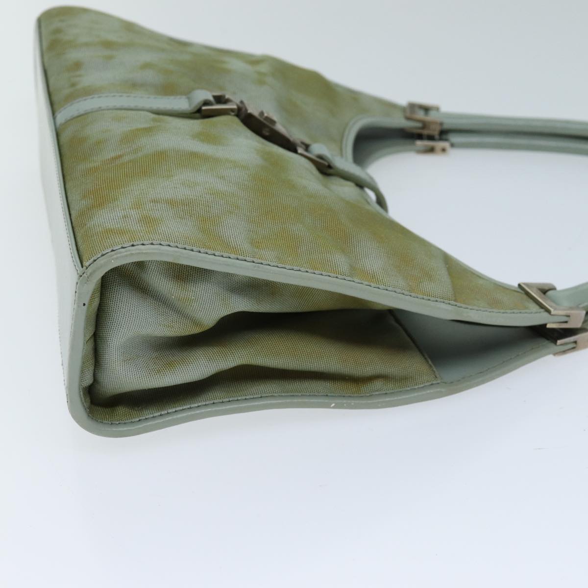 GUCCI Jackie Shoulder Bag Nylon Green 002 1068 73149