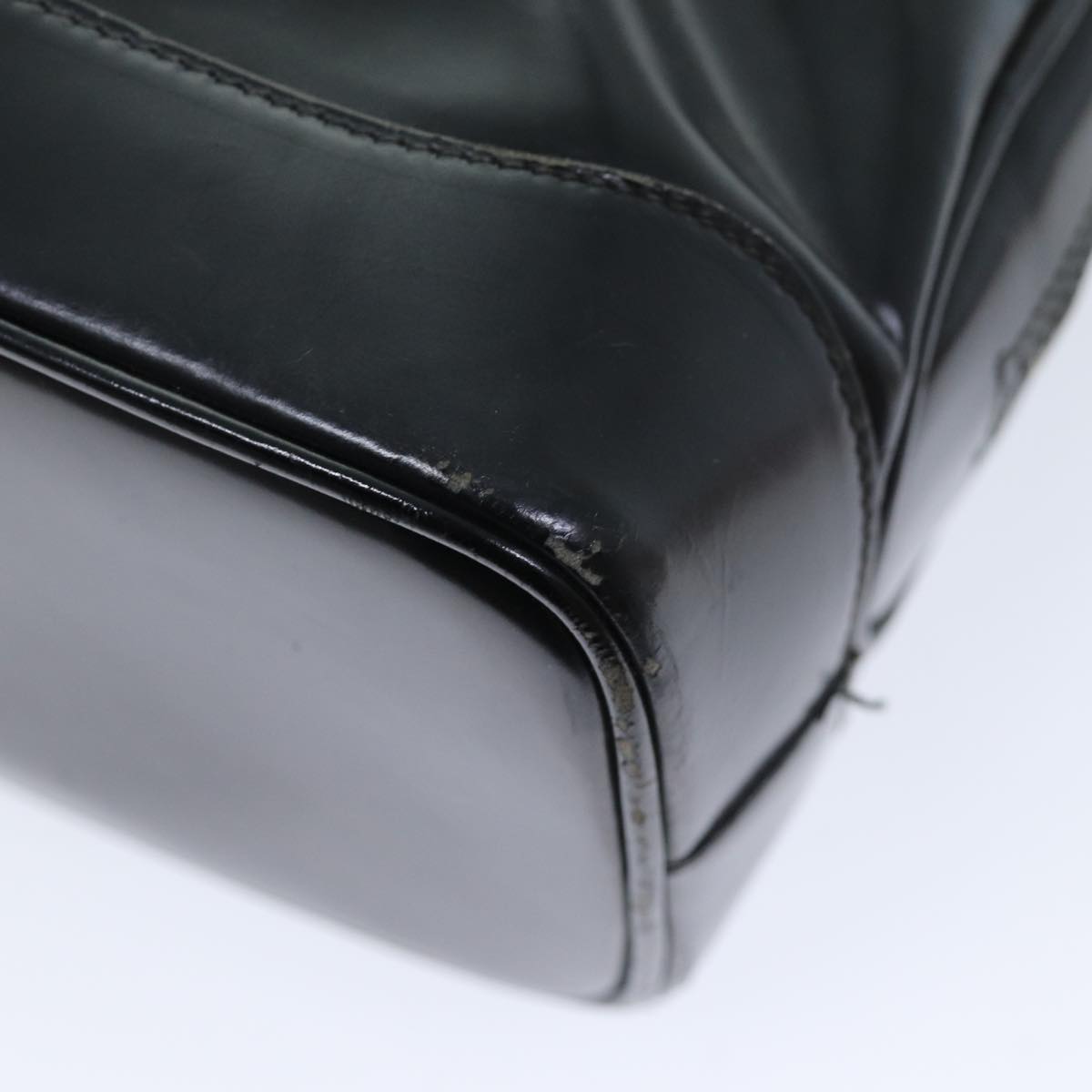 GUCCI Shoulder Bag Patent leather Black 001 090 1649 73156
