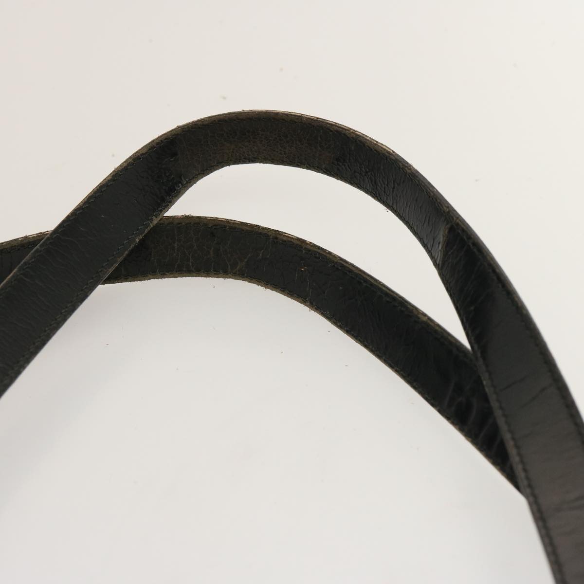 GUCCI Tote Bag Patent leather Black 73166
