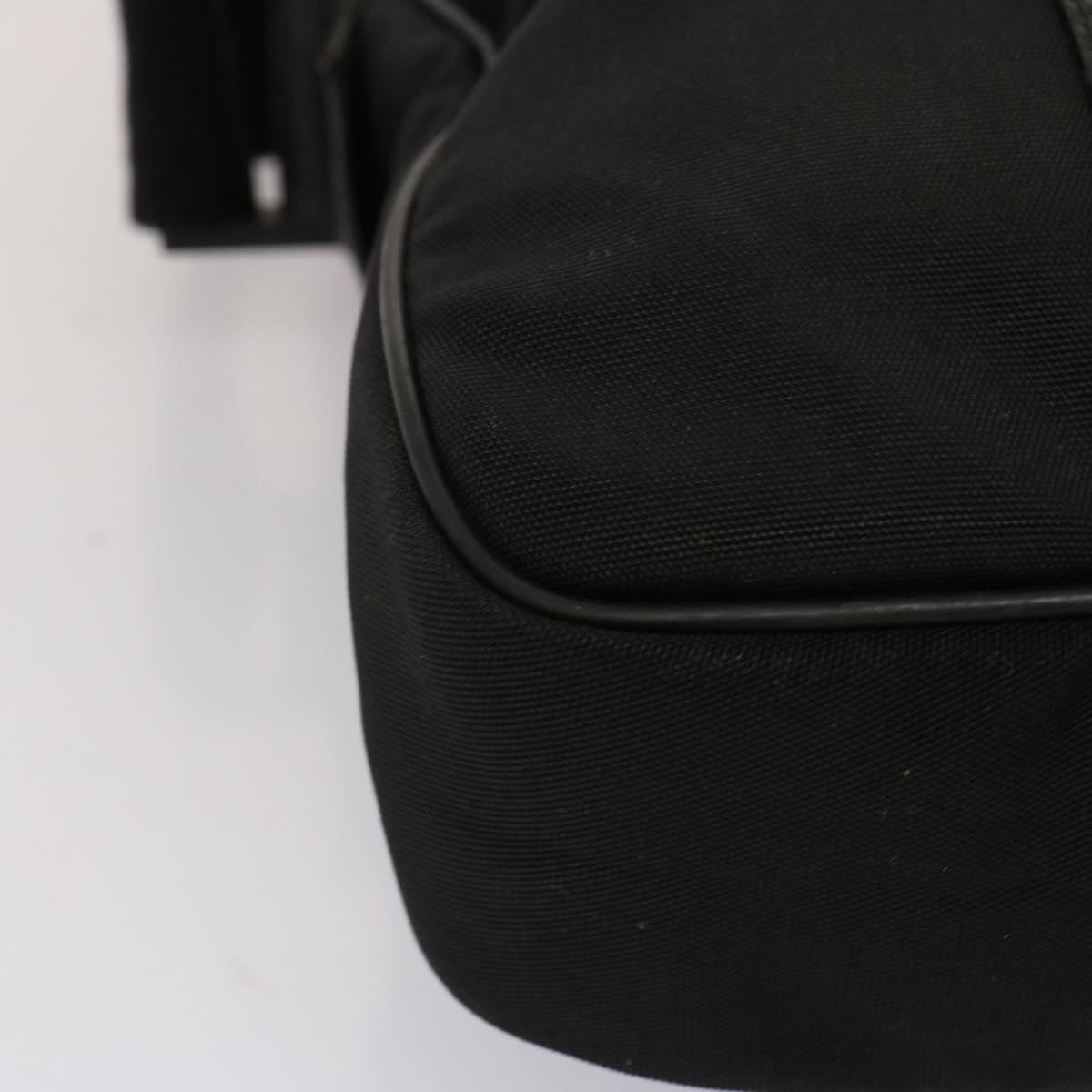 GUCCI Web Sherry Line Shoulder Bag Nylon Black Red Green 181061 73226