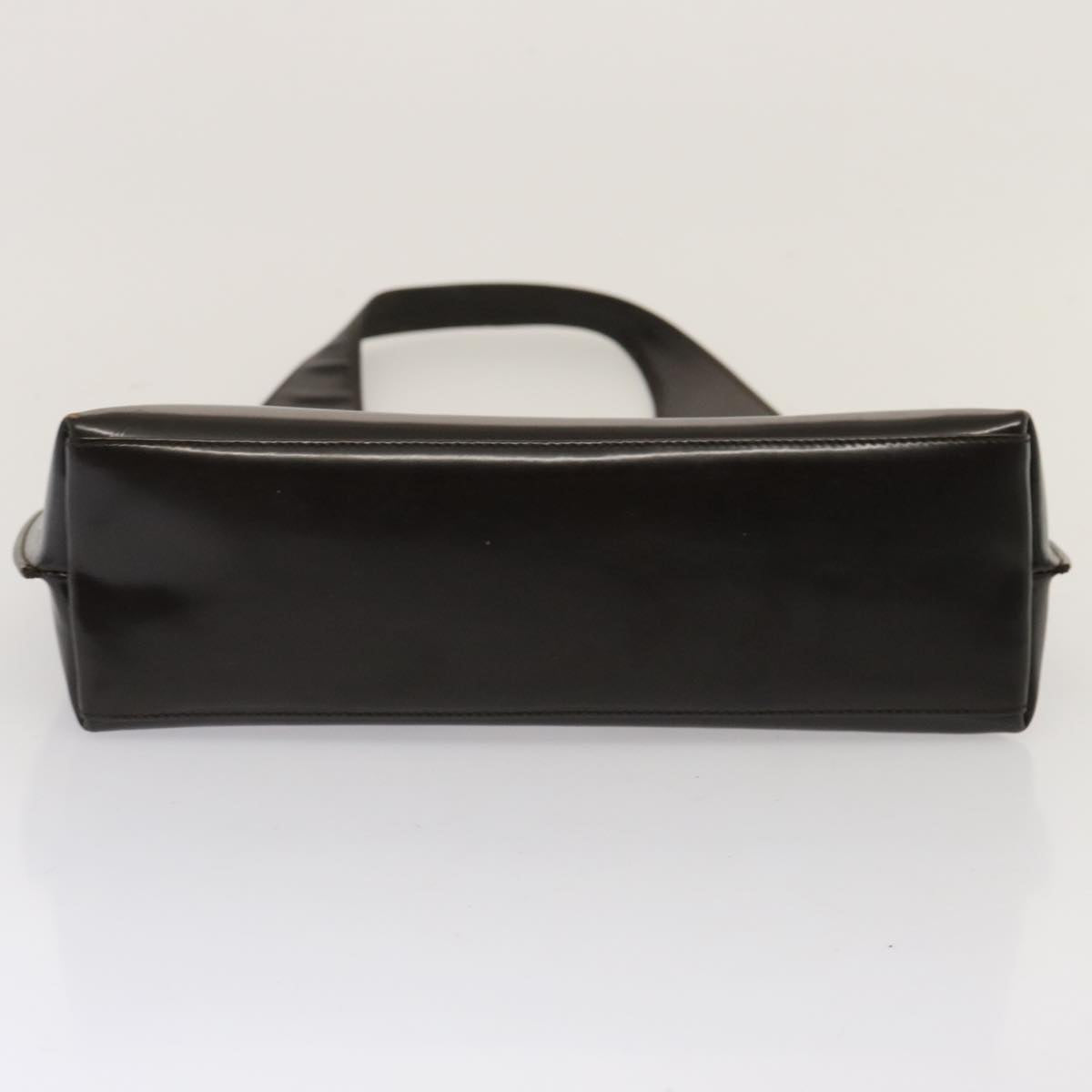 GUCCI Shoulder Bag Patent leather Brown 001 3115 73230