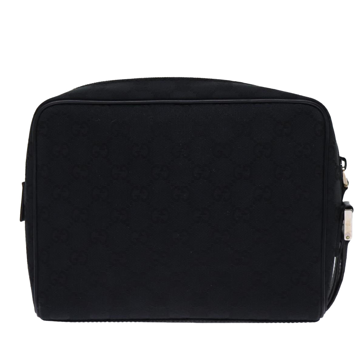 GUCCI GG Canvas Clutch Bag Black 018 1616 73233