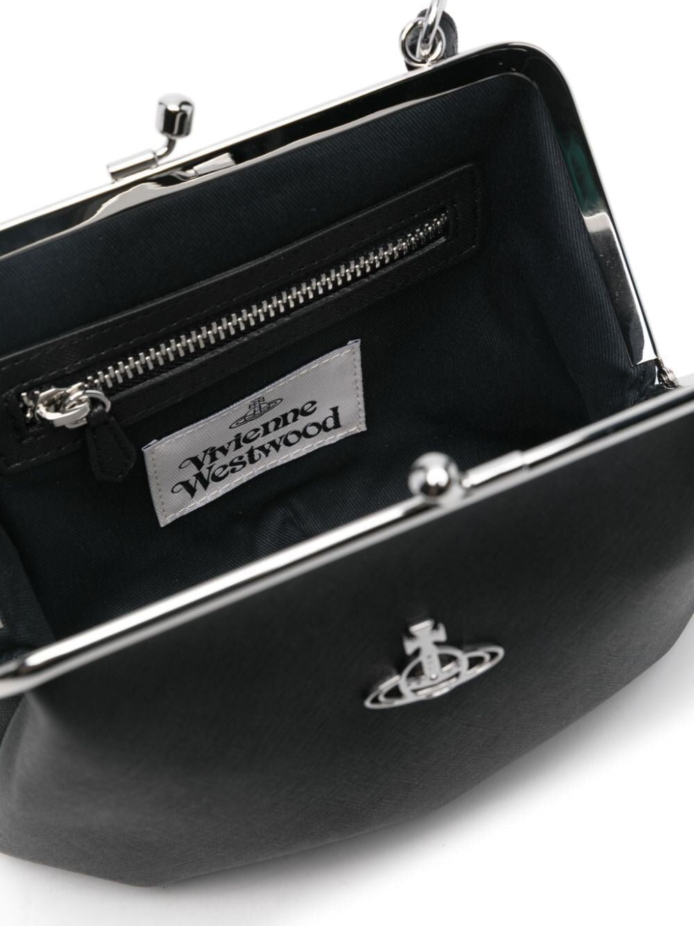 Vivienne Westwood Women Saffiano Finish Granny Frame Purse