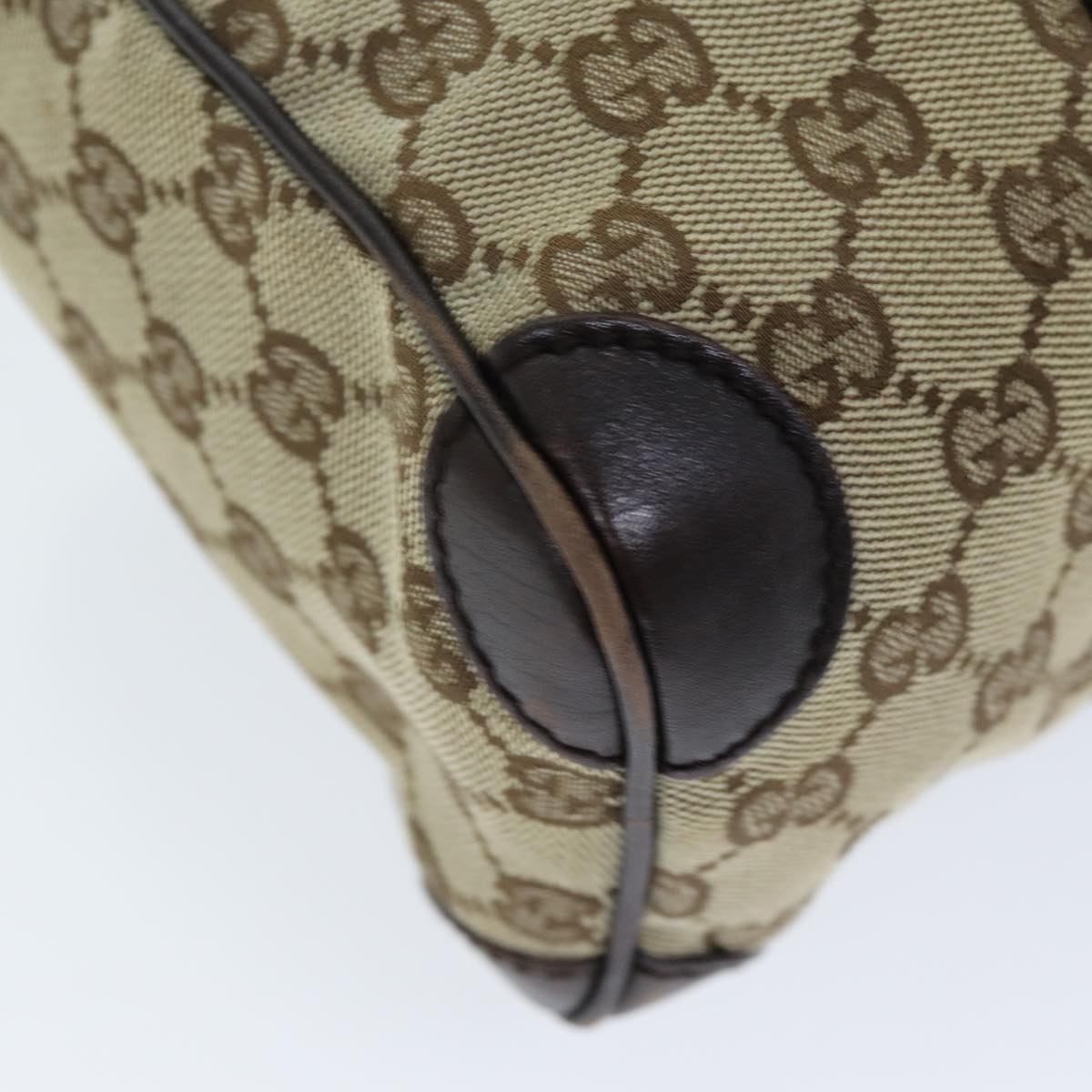 GUCCI GG Canvas Web Sherry Line Hand Bag Beige Red Green 30458 73608