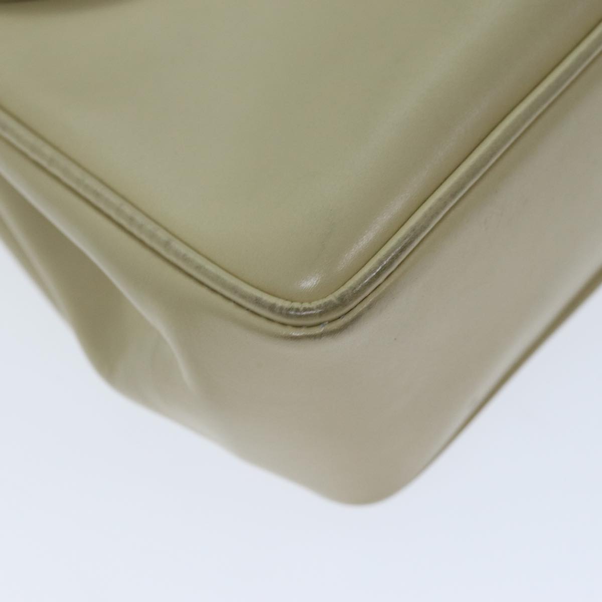 GUCCI Hand Bag Leather Beige 000 110 0092 73730