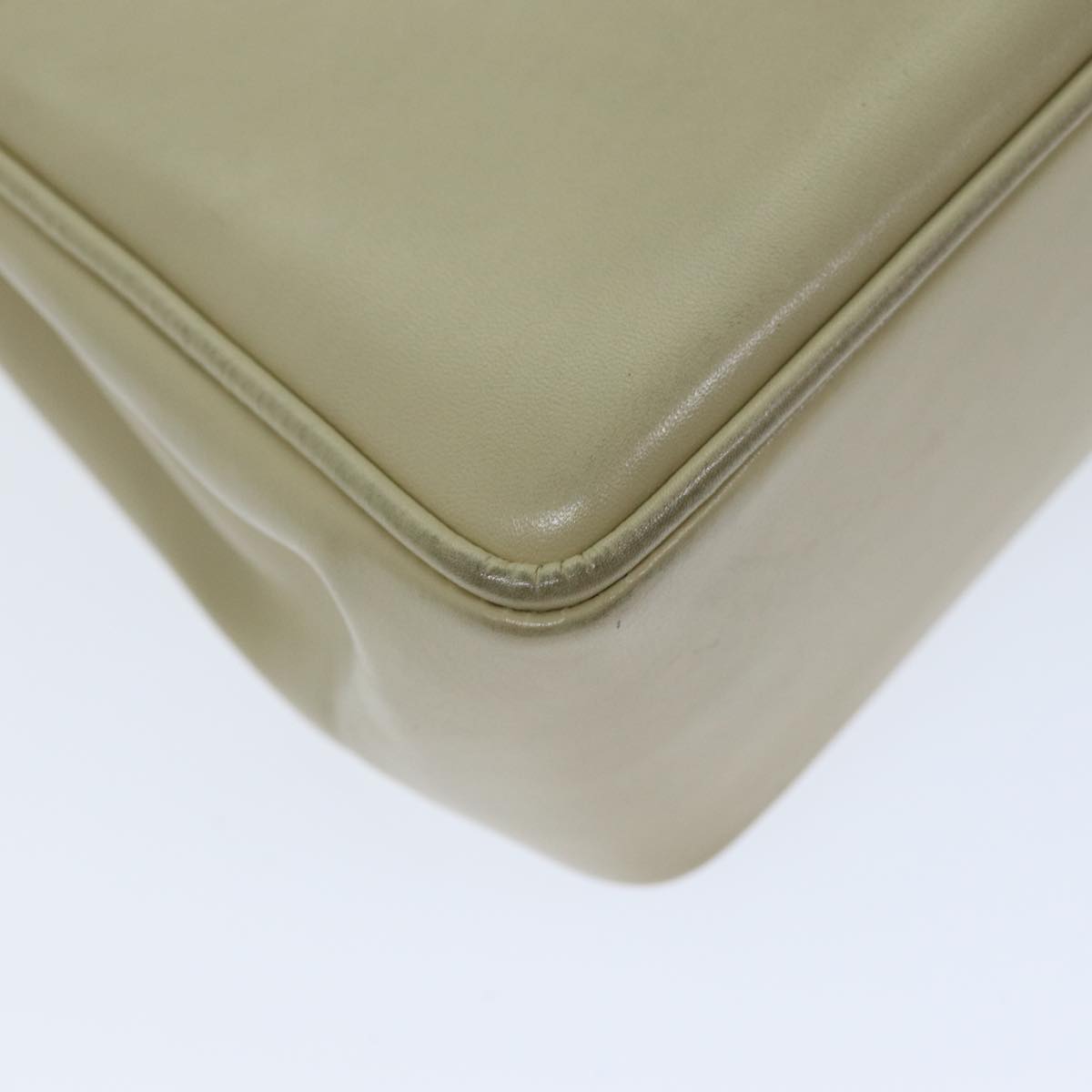 GUCCI Hand Bag Leather Beige 000 110 0092 73730