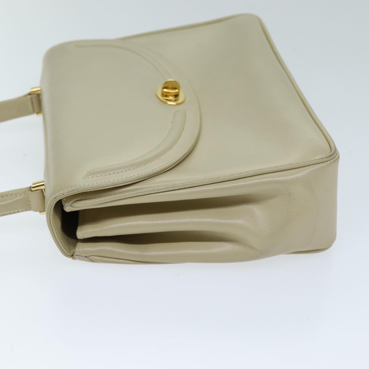 GUCCI Hand Bag Leather Beige 000 110 0092 73730