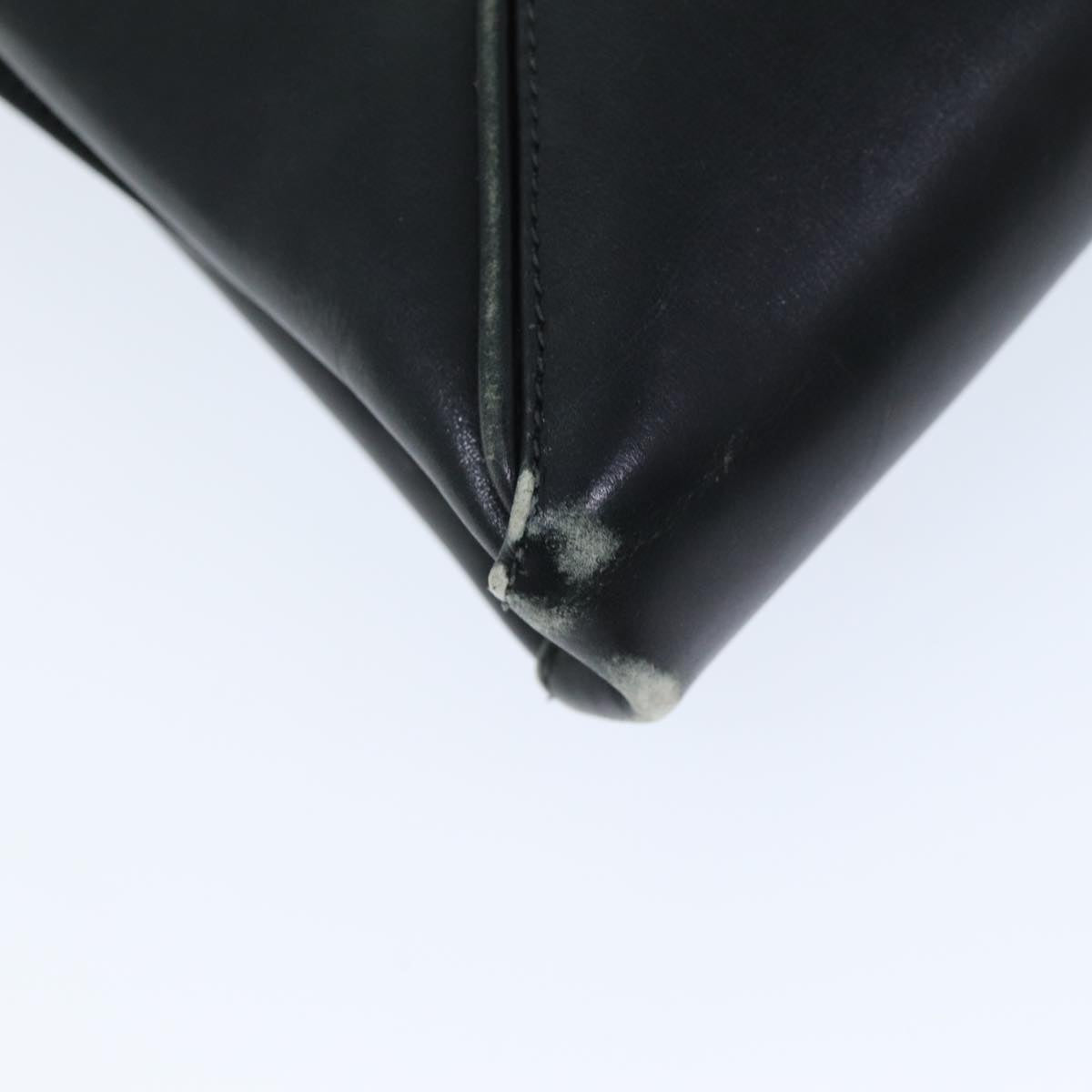 GUCCI Shoulder Bag Leather Black 73737