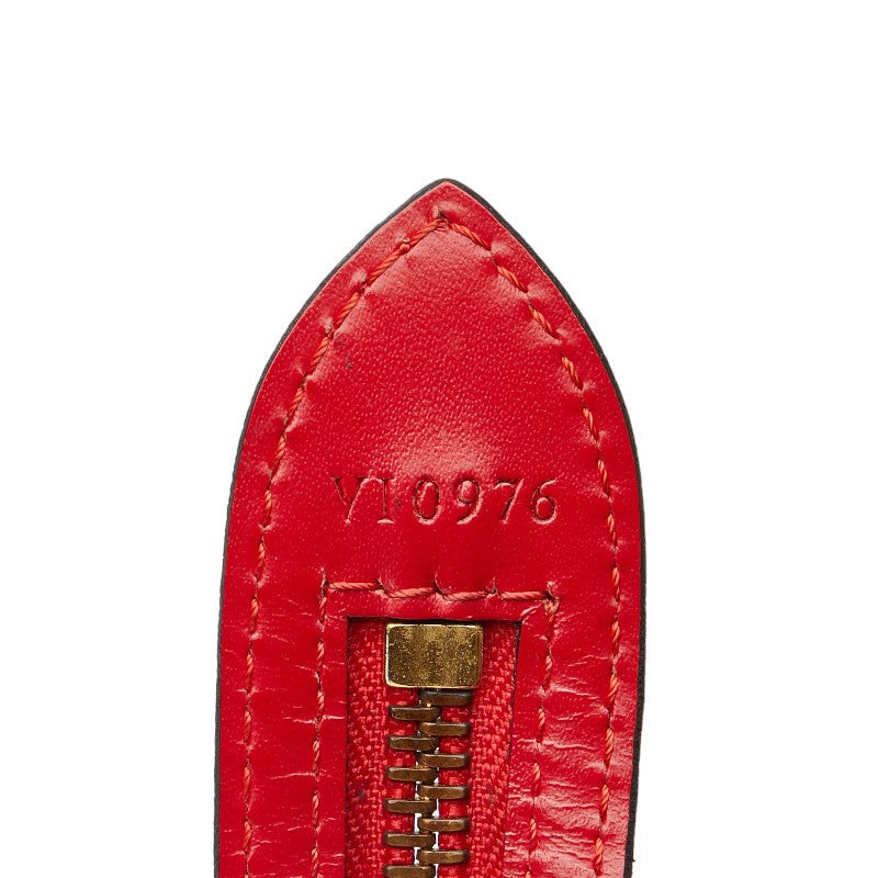 Louis Vuitton Epi Sandjack Handbag M52277 Castilian Red Leather  Louis Vuitton