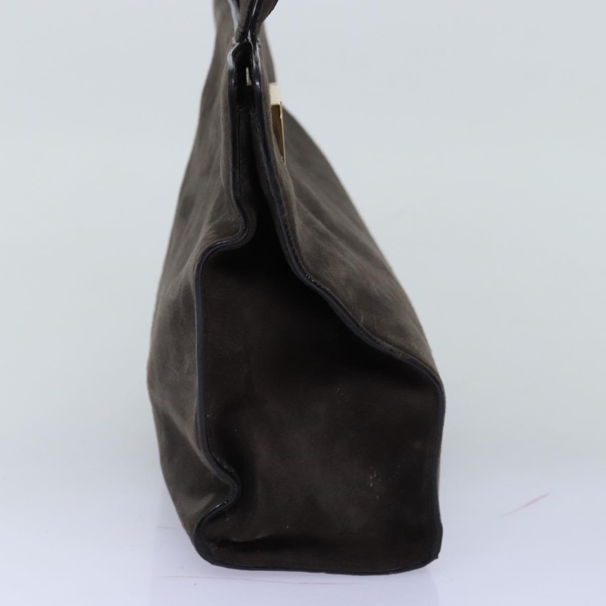 GUCCI Tote Bag Suede Brown 002 2684 0344 73890