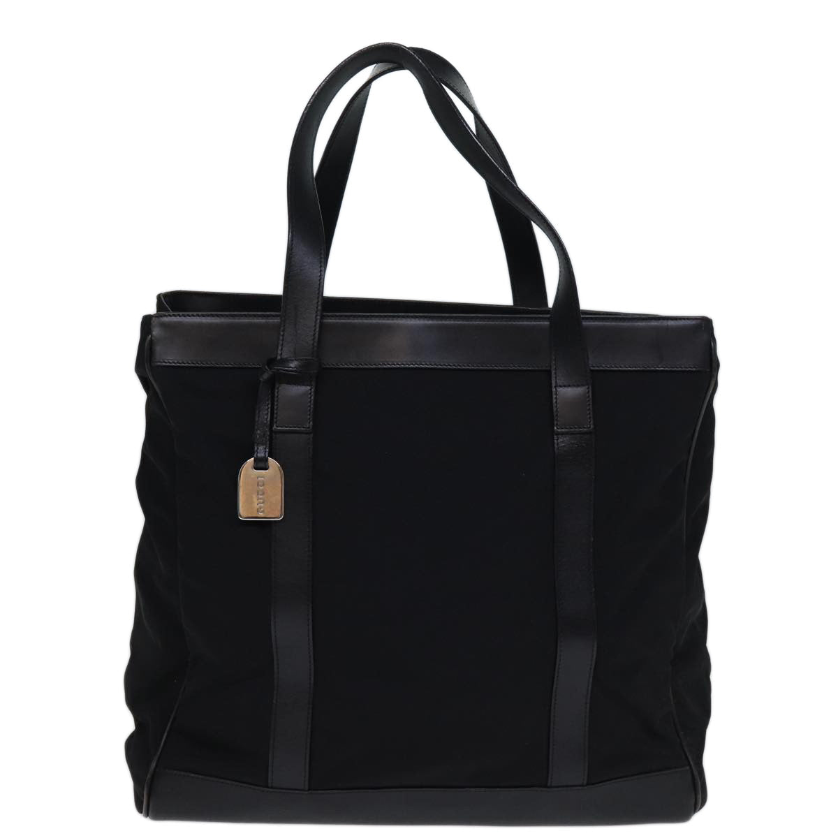 GUCCI Tote Bag Nylon Black 002 3754 0404 73899